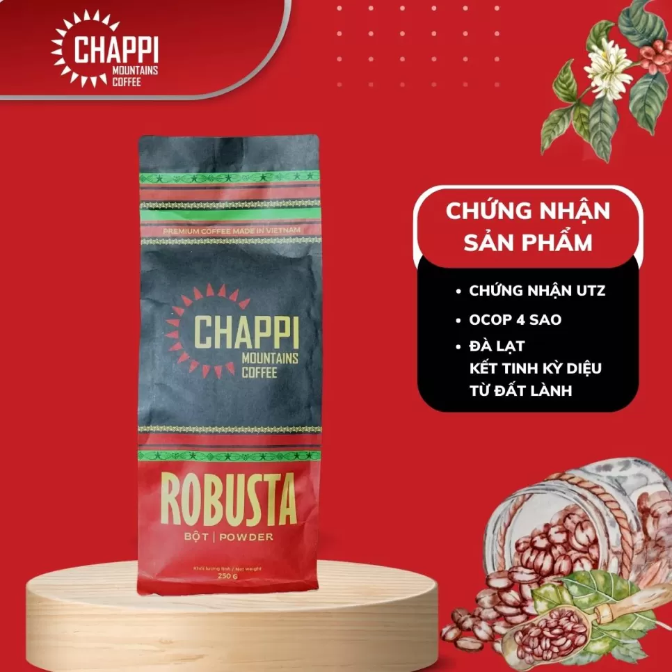 Chappi Robusta Coffee Powder
